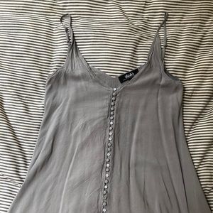 Spaghetti Strap V-neck Dress